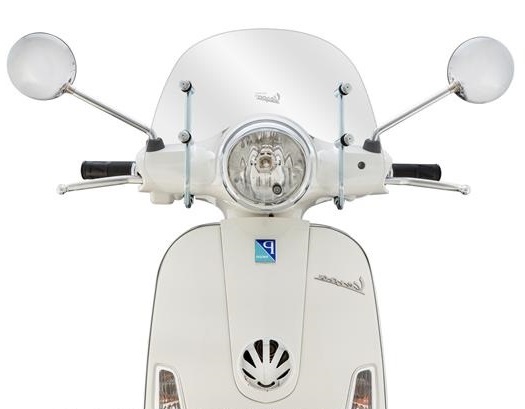 Modal Additional Images for Piaggio Flyscreen for Vespa LX Clear